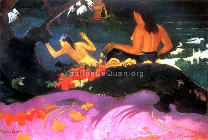 By the Sea - 保罗·高更